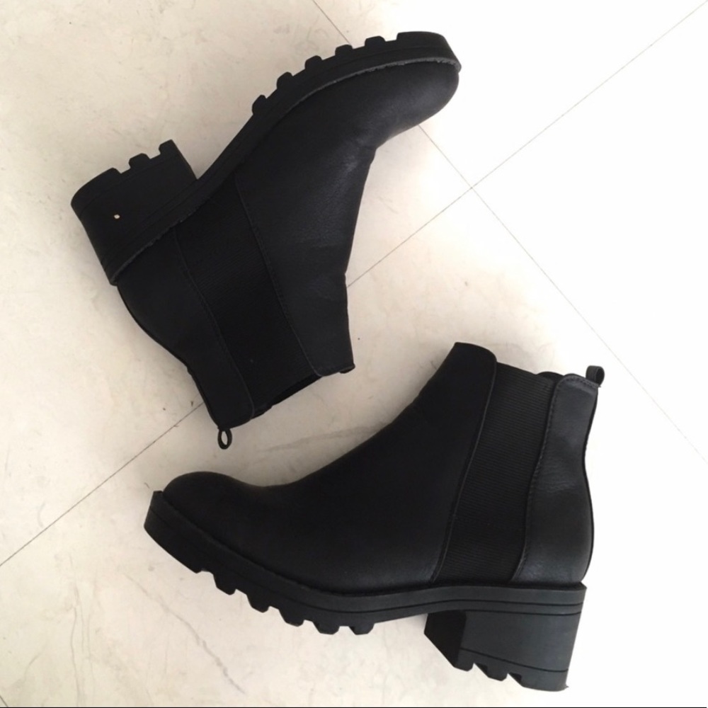 Black booties
